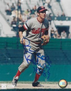 Autographed BROOKS ROBINSON "HOF 83" 8x10 Baltimore Orioles Photo