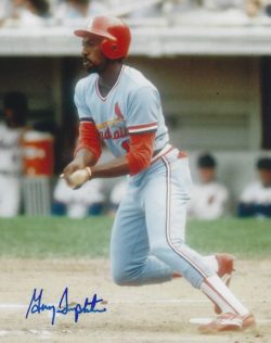 AUTOGRAPHED GARRY TEMPLETON 8x10 St. Louis Cardinals Photo