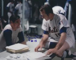 AUTOGRAPHED JERRY GROTE 8x10 New York Mets Photo