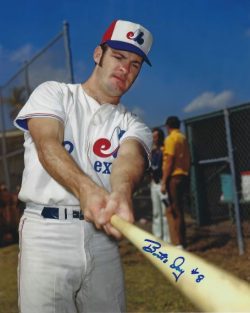AUTOGRAPHED BOOTS DAY 8x10 Montreal Expos Photo