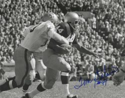 Autographed Tom Gatewood 8x10 Notre Dame Photo