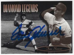 Autographed  TOM SEAVER New York Mets 1994 Upper Deck All Time Heroes Card