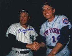 AUTOGRAPHED RALPH HOUK 8X10 New York Yankees Photo