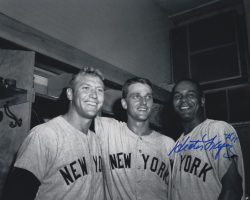 AUTOGRAPHED HECTOR LOPEZ 8X10 NEW YORK YANKEES photo