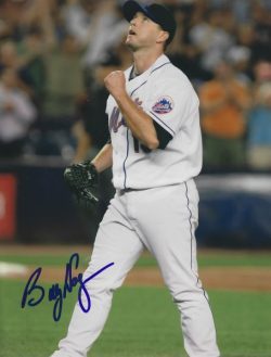 AUTOGRAPHED BILLY WAGNER 8x10 New York Mets Photo