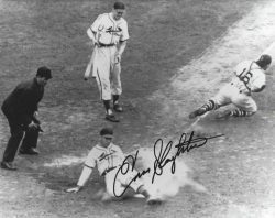 Autographed  ENOS SLAUGHTER 8x10 St. Louis Cardinals Photo