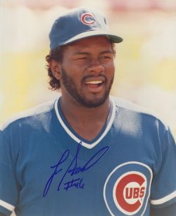 AUTOGRAPHED LEE SMITH 8x10 Chicago Cubs Photo
