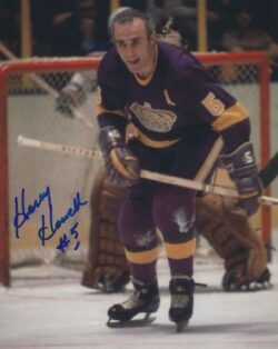 Autographed HARRY HOWELL 8x10 Los Angeles Kings Photo