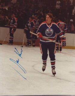 Autographed JARI KURRI 8X10 Edmonton Oilers Photo