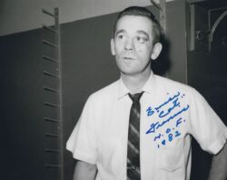 AUTOGRAPHED EMILE FRANCIS HOF 8X10 New York Rangers Photo