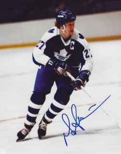Autographed DARRYL SITTLER 8X10 Toronto Maple Leafs Photo