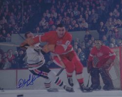 Autographed FLOYD SMITH 8X10 Detroit Red Wings Photo