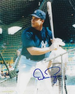 AUTOGRAPHED DAN PASQUA 8x10 New York Yankees Photo