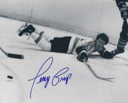 Autographed Terry Crisp Philadelphia Flyers 8x10 photo