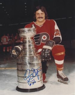 Autographed OREST KINDRACHUK 8X10 Philadelphia Flyers Photo