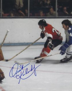 Autographed OREST KINDRACHUK 8X10 Philadelphia Flyers Photo