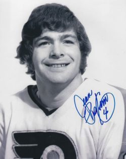 Autographed JEAN POTVIN 8X10 Philadelphia Flyers Photo
