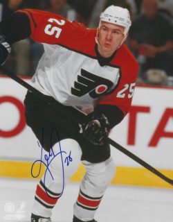 Autographed KEITH PRIMEAU 8X10 Philadelphia Flyers Photo