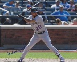 AUTOGRAPHED IAN DESMOND 8X10 Colorado Rockies Photo