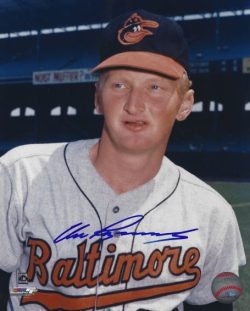 AUTOGRAPHED VIC ROZNOVSKY 8x10 Baltimore Orioles Photo