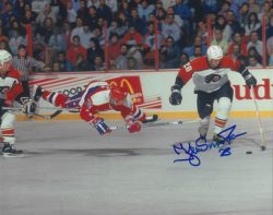 Autographed KJELL SAMUELSSON 8X10 Philadelphia Flyers Photo
