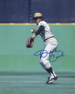AUTOGRAPHED DAVE CASH 8X10 Pittsburgh Pirates Photo