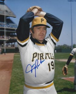 Autographed WALLY BACKMAN 8X10 Pittsburgh Pirates Photo - Main