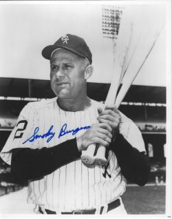 AUTOGRAPHED SMOKY BURGESS 8x10 Chicago White Sox Photo