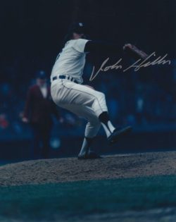 AUTOGRAPHED JOHN HILLER 8x10  Detroit Tigers Photo