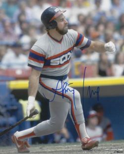 AUTOGRAPHED STEVE KEMP 8x10 Chicago White Sox Photo