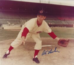 AUTOGRAPHED ART FOWLER 8X10 Cincinnati Reds Photo