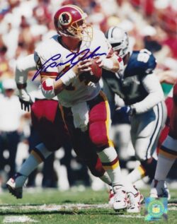 Autographed BRAD JOHNSON 8x10 Washington Redskins Photo