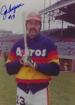 AUTOGRAPHED JOE FERGUSON 8x10 Houston Astros photo