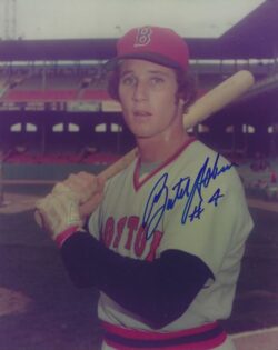 AUTOGRAPHED BUTCH HOBSON  8X10 Boston Red Sox photo