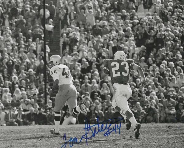 Autographed Tom Gatewood 8x10 Notre Dame Photo