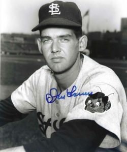 AUTOGRAPHED DON LARSEN 8x10  St. Louis Browns Photo