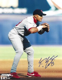 AUTOGRAPHED FERNANDO TATIS 8x10 St. Louis Cardinals photo