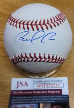 Autographed Carlos Correa Rawlings Official Major League Baseball w/ JSA COA
