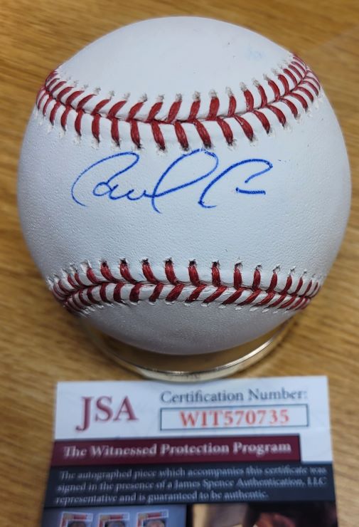 Carlos Correa Autographed Baseball ?