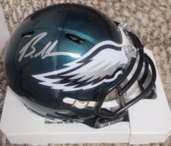 Autographed Brandon Graham Philadelphia Eagles Mini Helmet - Beckett
