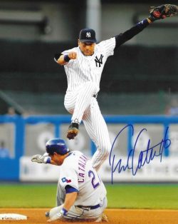 AUTOGRAPHED FRANK CATALANOTTO 8x10 Texas Rangers Photo