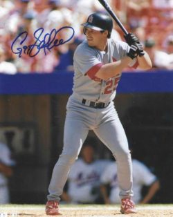 AUTOGRAPHED GREGG JEFFERIES 8X10 St. Louis Cardinals photo
