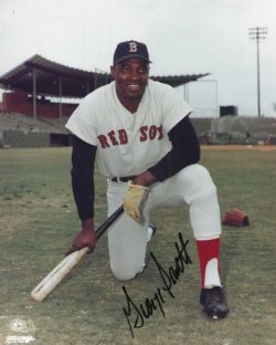 AUTOGRAPHED GEORGE SCOTT 8X10  Boston Red Sox photo