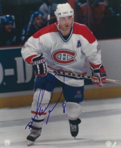 Autographed MARK RECCHI  8X10 Montreal Canadiens Photo