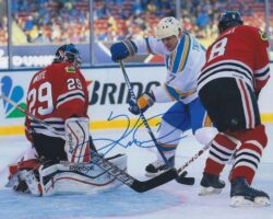 Autographed KEITH TKACHUK 8x10 St. Louis Blues Photo