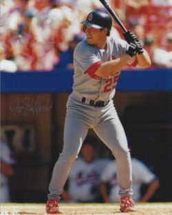 AUTOGRAPHED GREGG JEFFERIES 8X10 St. Louis Cardinals photo