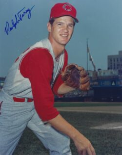 AUTOGRAPHED RALPH TERRY 8X10 Cleveland Indians photo