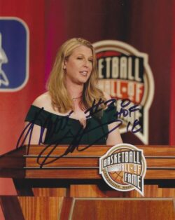 Autographed KATIE SMITH  8X10 Detroit Shock photo