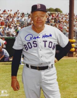 AUTOGRAPHED RALPH HOUK 8x10 Boston Red Sox Photo