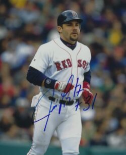 AUTOGRAPHED JIM LEYRITZ 8x10 Boston Red Sox photo